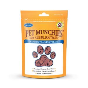 Pet Munchies Venison & Beef Liver Dog Training Treats