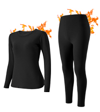 ladies thermal underwear set