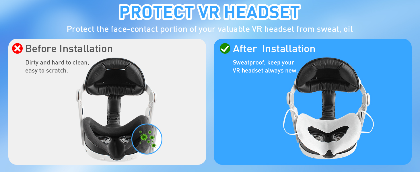Disposable VR Face Cover Pad