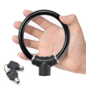 Rdusi Portable Bike Ring Lock with 2 Keys