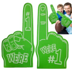 Samuliy Mini Foam Finger - Foam Finger Cartoon Giant Cheering No. 1 Foam Finger - Giant Foam Fingers Foam Hand For Sports Events Giant Foam Hand Gloves Sports Party Favors