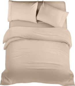 Utopia Bedding 4 Piece Double Bedding Set - Duvet Cover