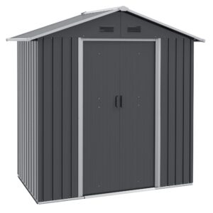 Outsunny 6.5 x 3.5ft Metal Garden Shed