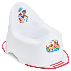 Paw Patrol Steady Potty Toilet Training Range Character Potty for Toddlers White/Red Potty Toilet Training Seat