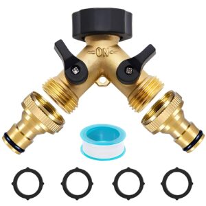 Kazaigou 2 Way Garden Hose Splitter