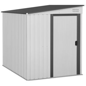 Outsunny 7 x 5FT Garden Shed with Foundation Kit
