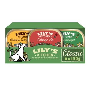 Lily's Kitchen Natural Adult Dog Food Wet Trays - Classic Dinners Multipack - Chicken
