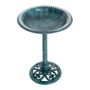Outsunny 50cm Bird Bath for Garden