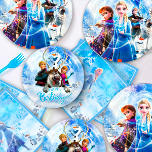 elsa party decorations