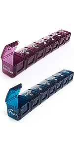pill boxes 7 day 2 times a day
