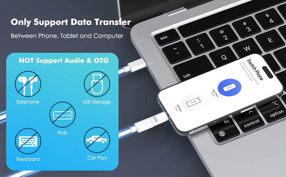 lightning to usb c adapter for iphone 15 Pro max