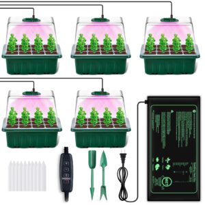 YAUNGEL Seed Starter Tray with Grow Light