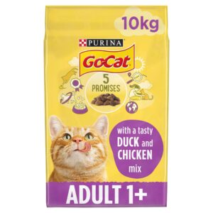 Go-Cat Adult Dry Cat Food Chicken and Duck 10kg