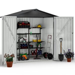 YITAHOME 6 x 4FT Garden Shed