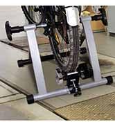 HOMCOM Indoor Bike Trainer, Foldable Turbo Trainer Bike Stand with 8 Level Magnetic Resistance, f...