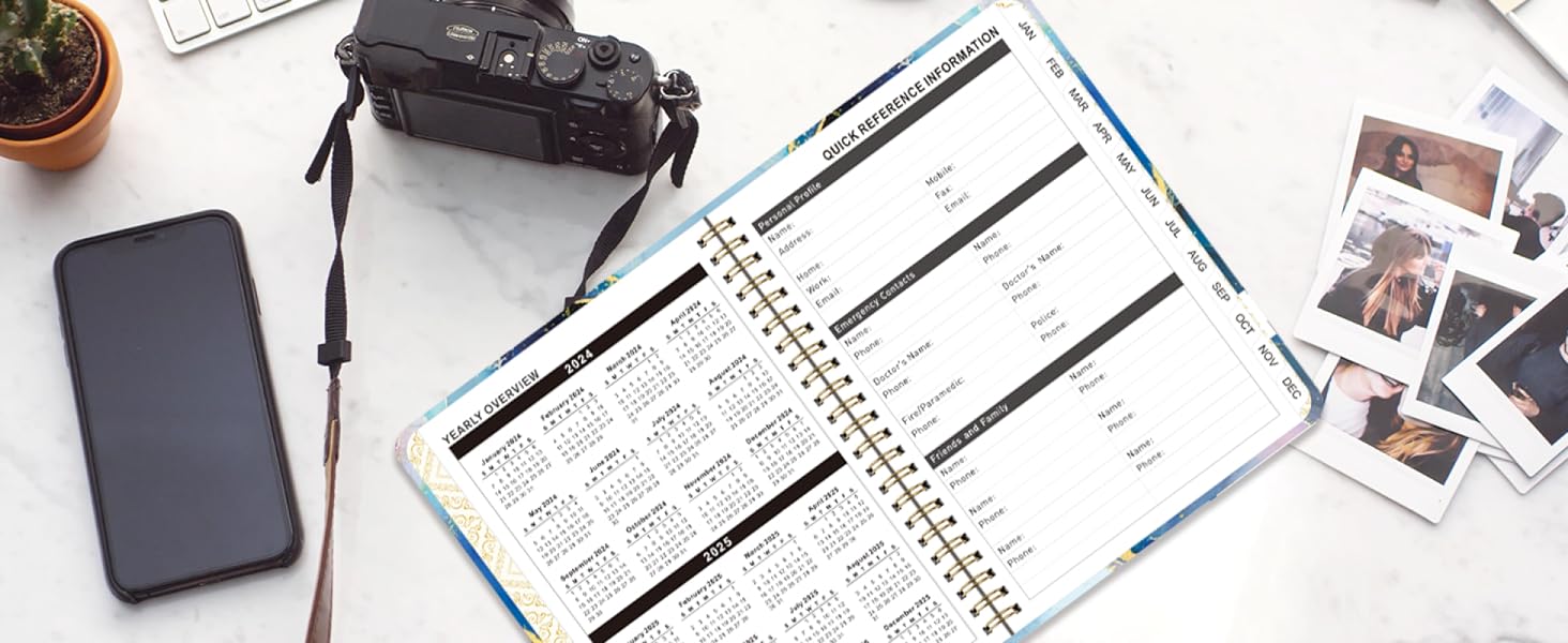 teacher planner diary weekly academic  monthly notebook 2024 diaries week to view moleskine