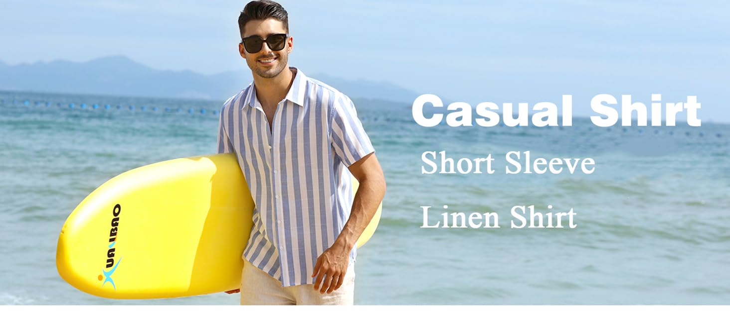 Short Sleeve Linen Shirt