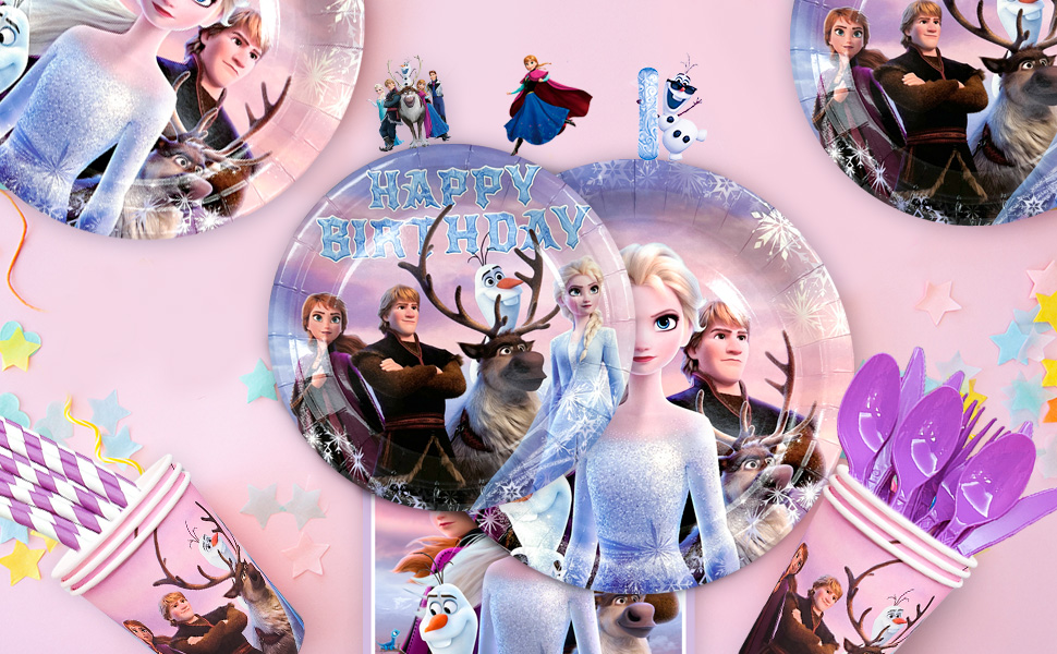frozen party decorations
