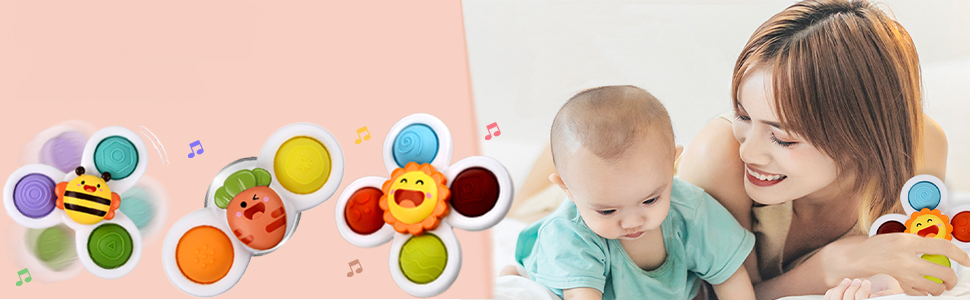 baby suction spinner