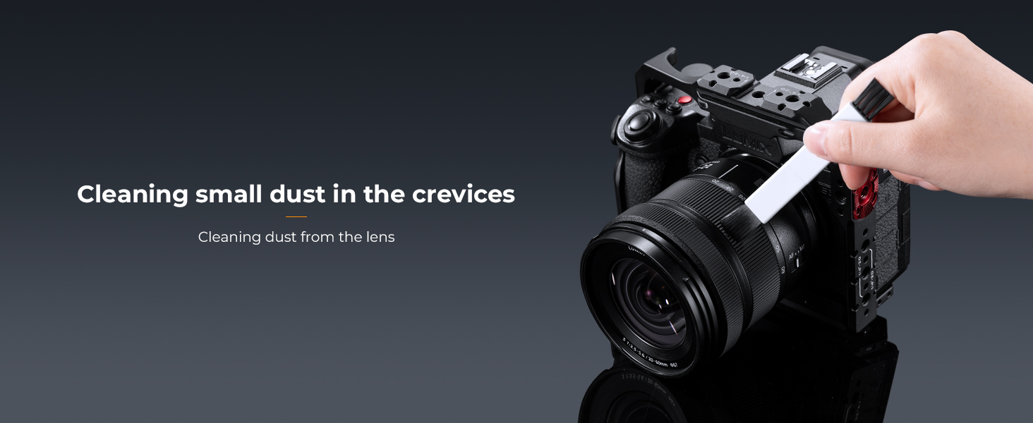 Camera cleaning bursh