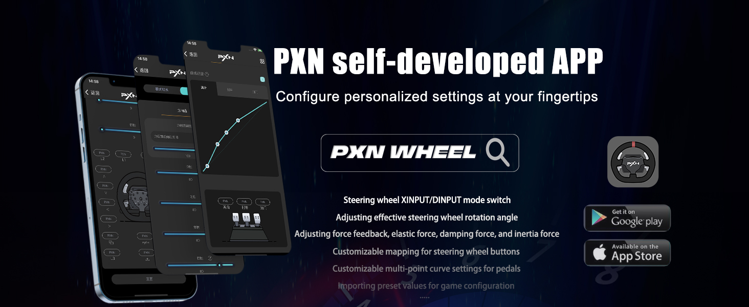 PXN v99 Gaming Steering Wheel