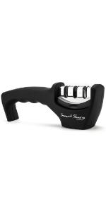 sharpener knife smart small black steel