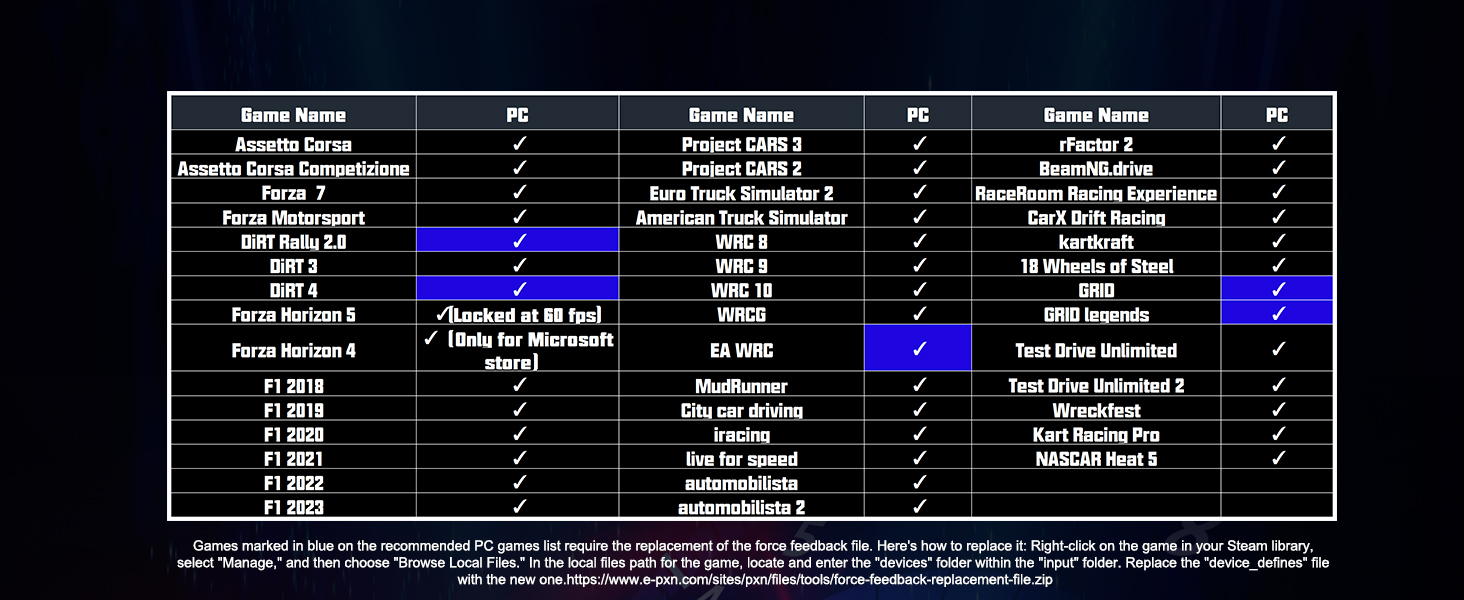 PXN v99 Gaming Steering Wheel