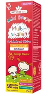 mini drops multivitamin drops for children, vitamin drops for babies