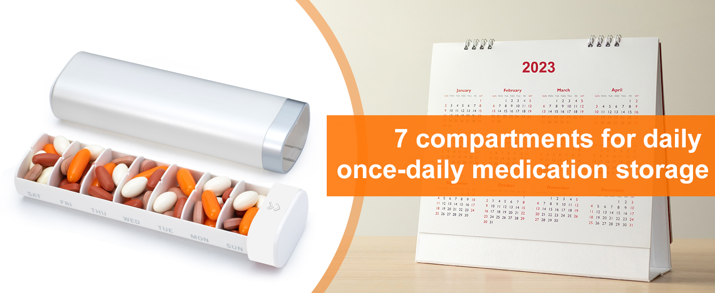small pill case, weekly pill organiser,travel pill box