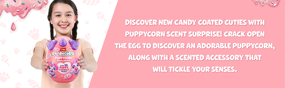 Rainbocorns, Puppycorn, Scented, Surprise, Cuddly, Comfort, Slime