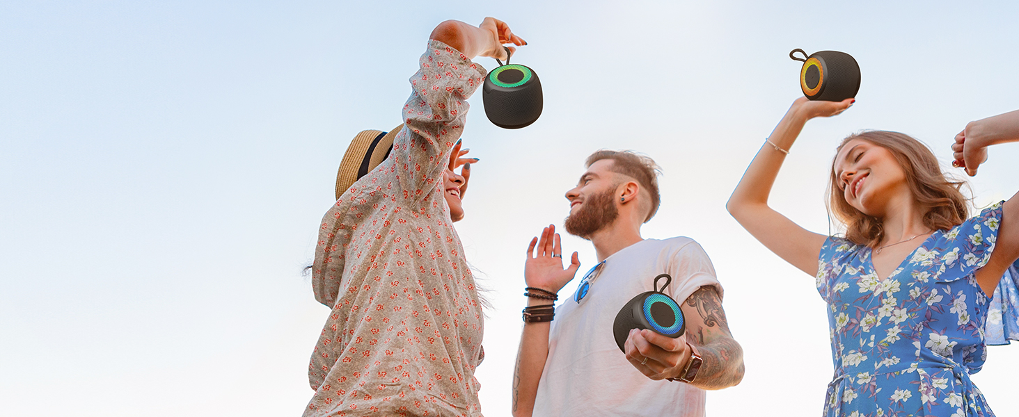 LENRUE F62 Small Bluetooth Speaker