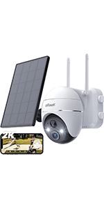 Solar Camera - Powered by Nonstop Sunlight