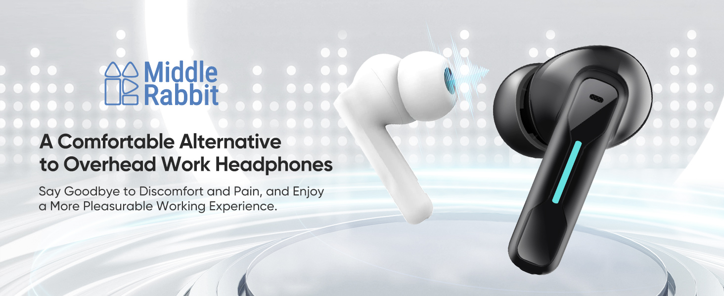 work headset headphones wireless usb with mic 2.4ghz 2.4g dongle adapter for pc desktop computer