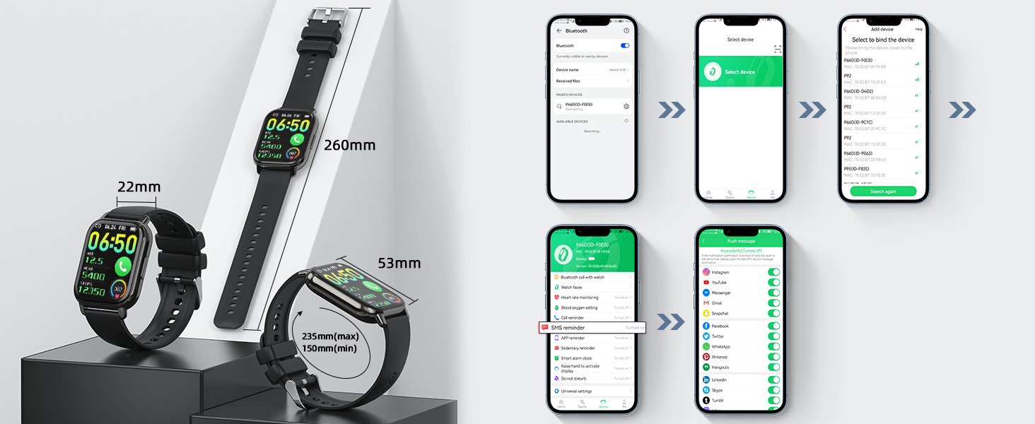 smart watch smart watch for men fitness watch