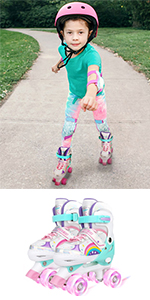 kids girls roller skates