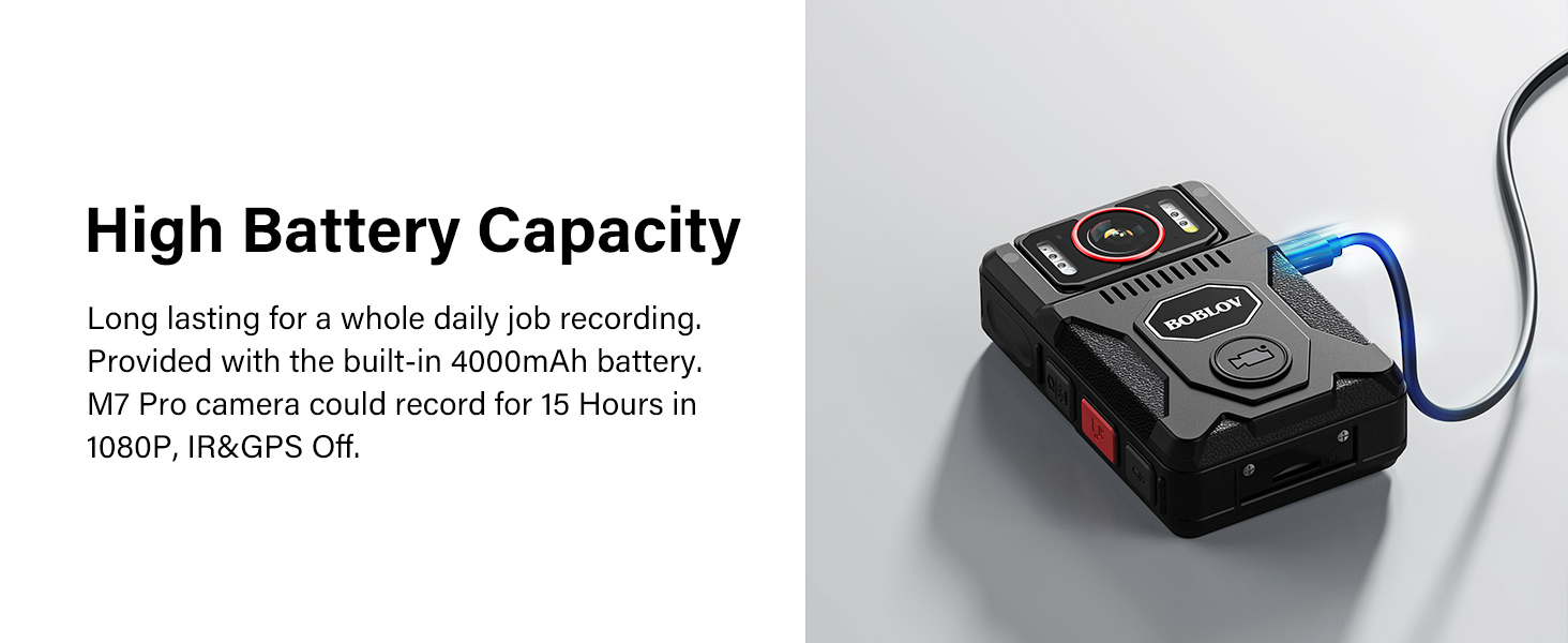 M7 Pro Body Mounted Camera