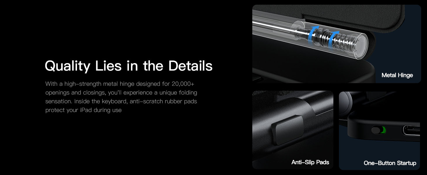 high-strength metal hinge