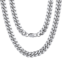 chunky cuban chain necklace