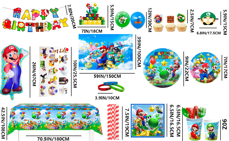mario decorations