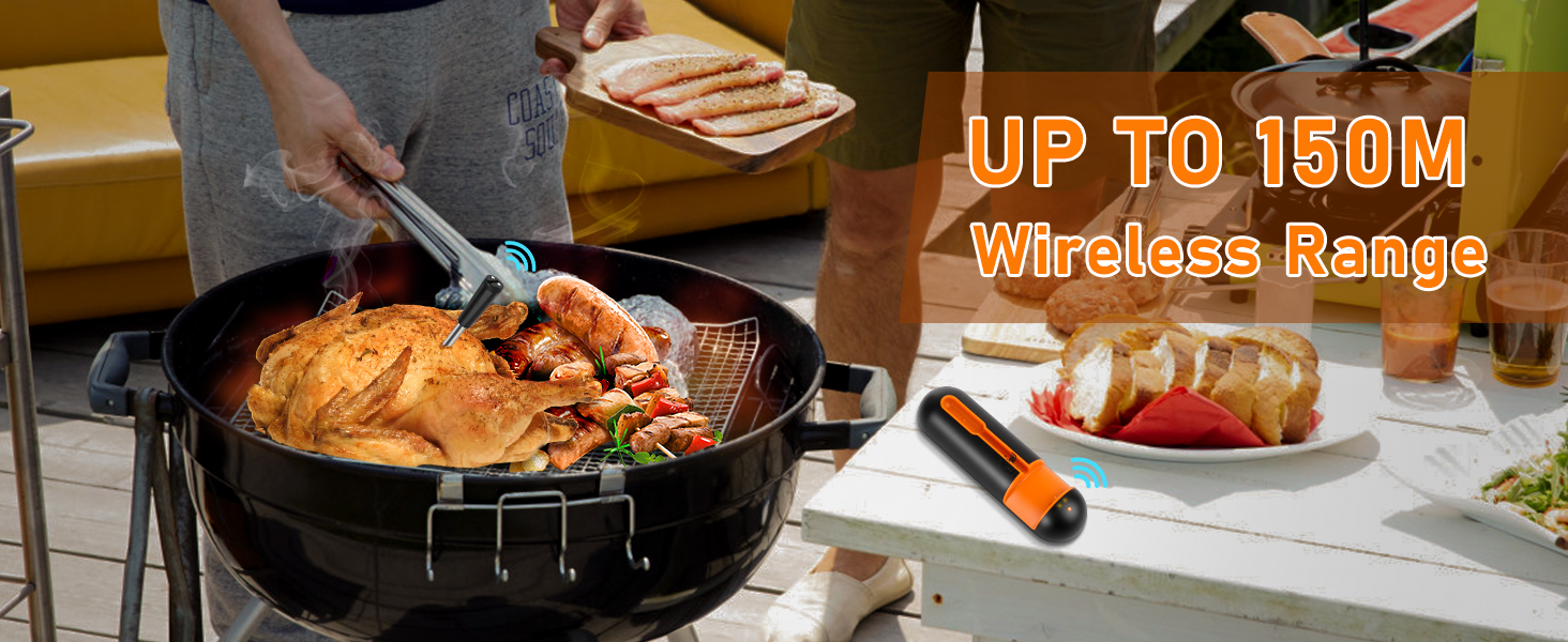 150m Range Wireless Bluetooth Connection