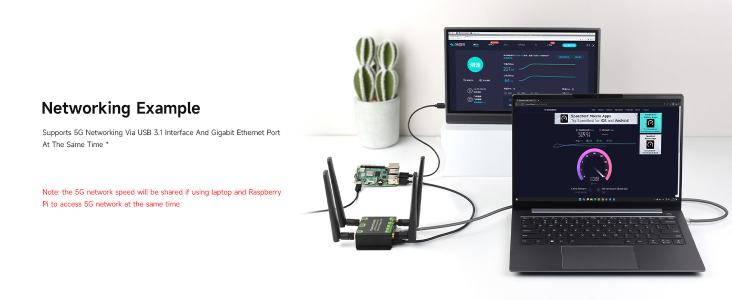 5G M.2 TO Gigabit ETH