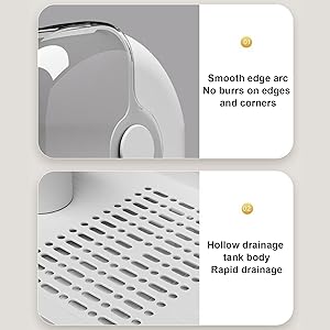 Space Saving Bottle Dryer Holder,Dustproof Bottle Storage with Cover