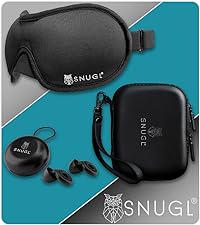 Travel set, eye mask, earplugs, travel case