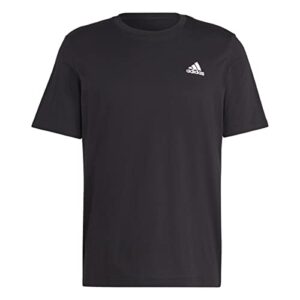 adidas Men's Essentials Single Jersey Embroidered Small Logo T-Shirt Short Sleeve tee