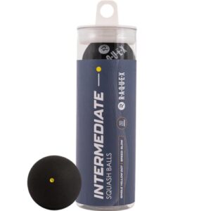 Raquex Squash Balls - Tube of 3