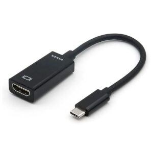Pipestation USB C to HDMI Adapter – 4K HDMI to USB C Adapter – USB-C to HDMI Adapter for iPhone MacBook Dell Samsung Galaxy – USBC to HDMI Adaptor Lead – Thunderbolt 3 Type C to HDMI Adapte