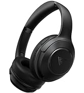 DOQAUS UPGRADED Bluetooth Headphones Over Ear, Bluetooth 5.3 Wireless Headphones, 80H Playtime, 3...