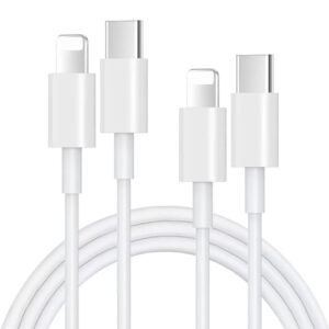 2Pack USB-C Charger Cable for iPhone