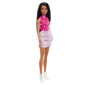 Barbie Fashionistas Doll #215 with Black Straight Hair