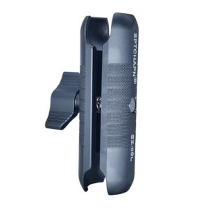 Sptchapn Double Socket Arm Compatible with RAM Mounts B Size 1'' Ball Components and Bike Motorcycle Phone Mount Holder 1'' Ball Adapter Composite Medium Arm(SZ-90L)